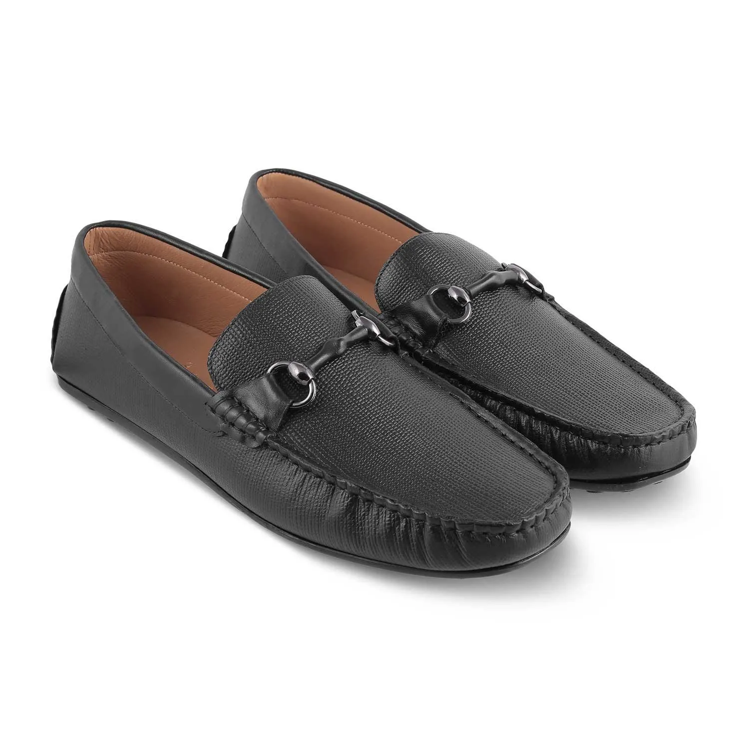 Bibi Lou Zagreb Loafers The Mills Black Men's Leather Driving Loafers Tresmode