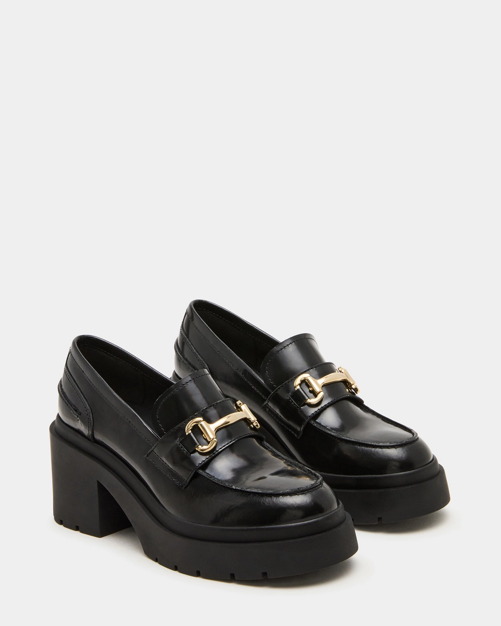 LAZRA BLACK Chunky Loafers Outfit