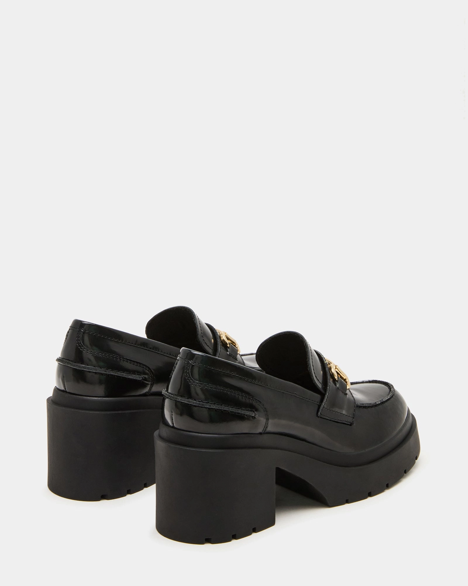LAZRA BLACK Unlined Loafers