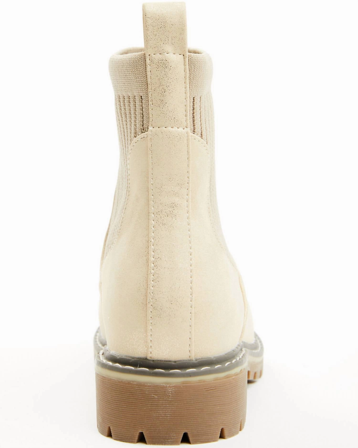 Plus Size Cowboy Boots Women's Cabin Fever Fashion Booties In Cream