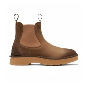 Military Boots Knee High Sorel Women's Hi-Line Chelsea - Umber/Tawny Buff