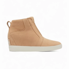 Columbia Boots Sorel Women's Out N About Pull On Wedge - Canoe/Sea Salt