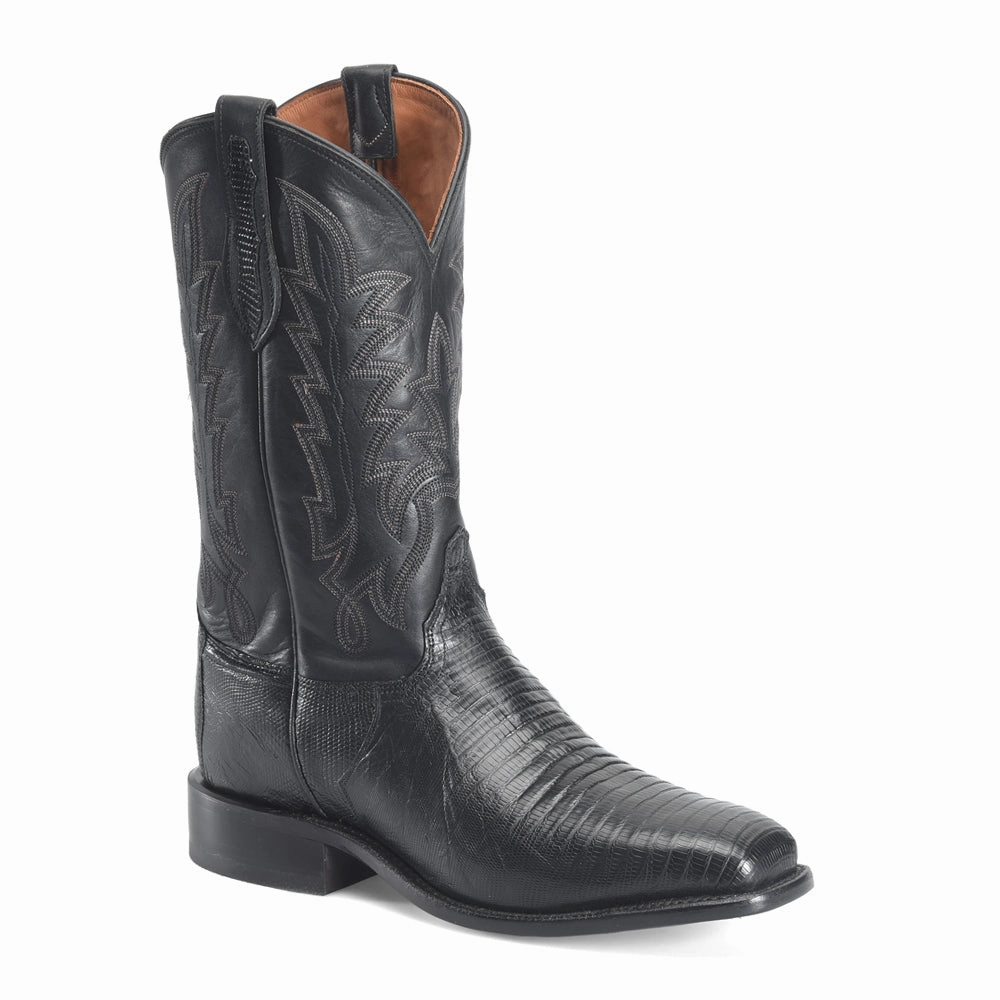 Reposado 12 Inch Lizard Square Toe Cowboy Boots Cheetah Boots