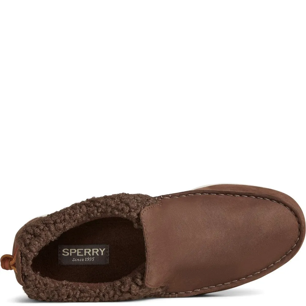 Loafers With Bows Sperry Moc-Sider Leather Teddy Shoe