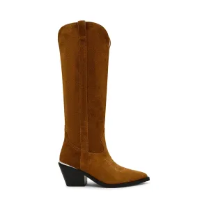 Boots Leather Boots Spiral Boot TAN SUEDE