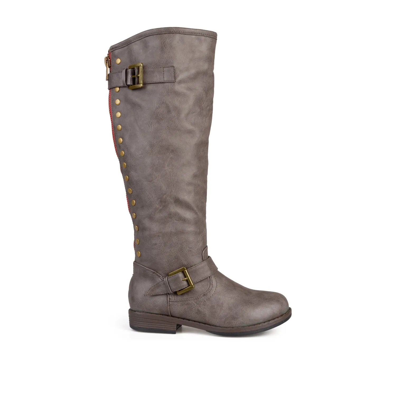Dress Wear With Boots SPOKANE RIDING BOOTS IN VEGAN LEATHER