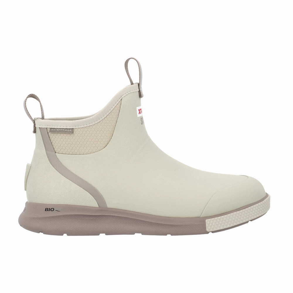 Boots Ankle Sport Ankle Deck Round Toe Pull On Rain Boots