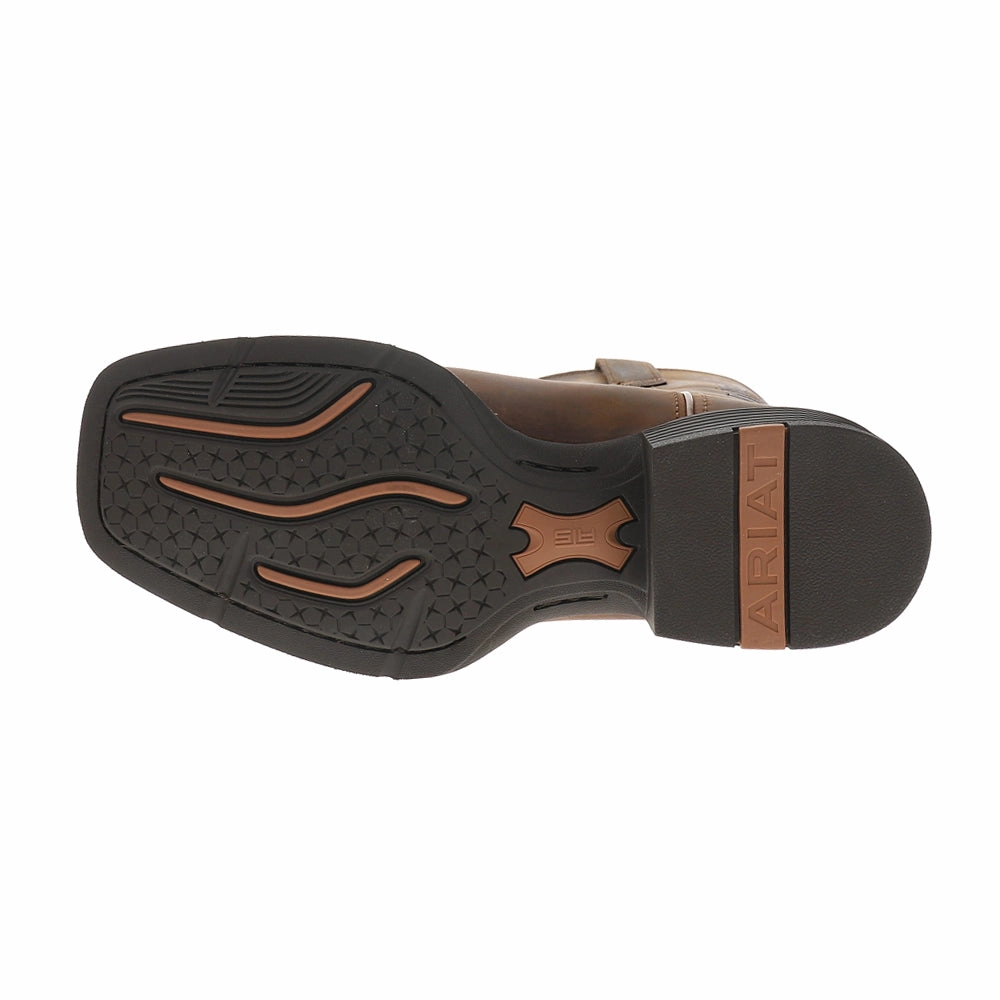 Sport Freeedom Embroidered Patriotic Square Toe Cowboy Boots Waterproof Winter Work Boots