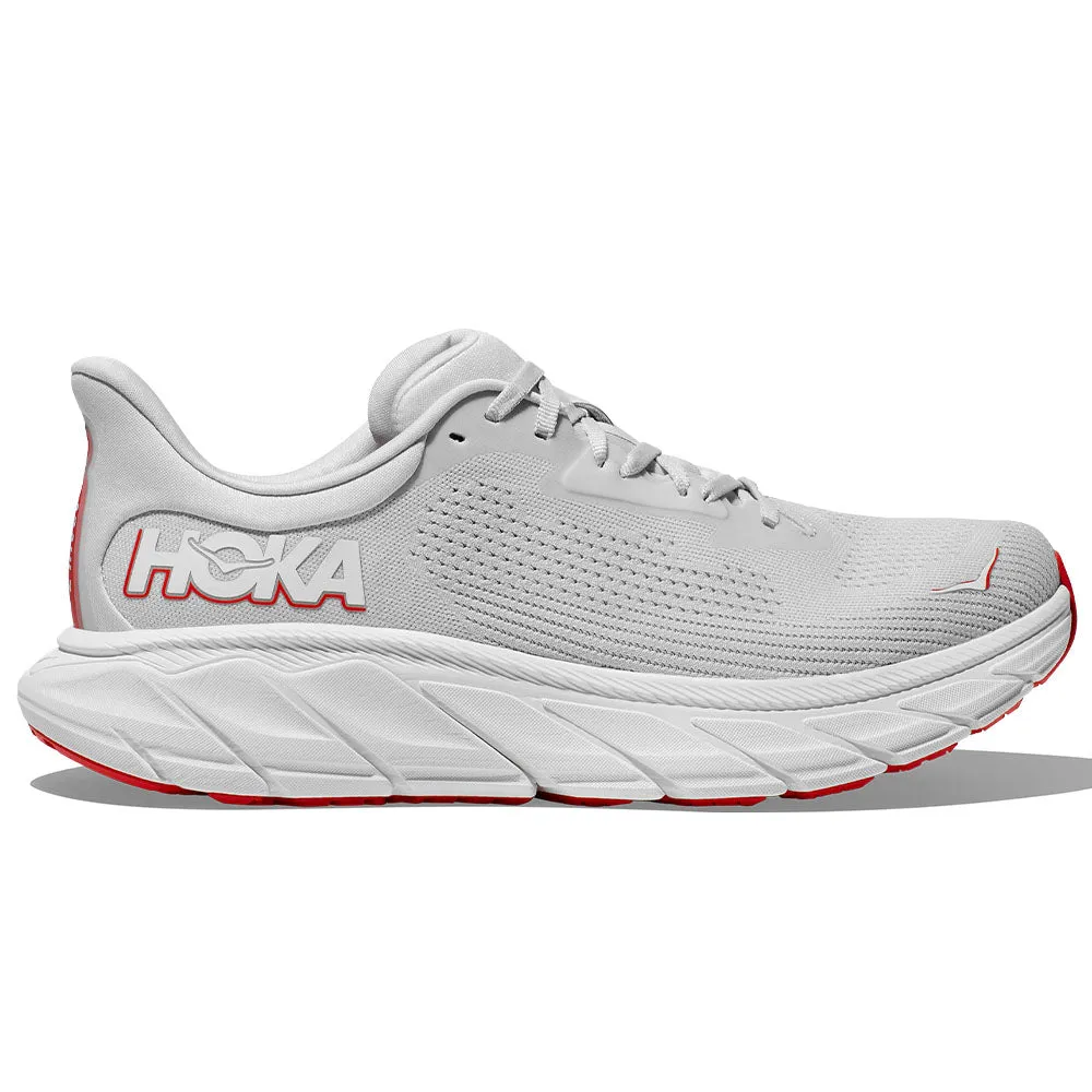 Men's Hoka Arahi 7, Cosmic Grey/Tomato, 9.5 D Medium Best Places To Buy Shoes Online