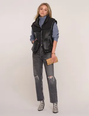 Boots With Fur Trim West Vest