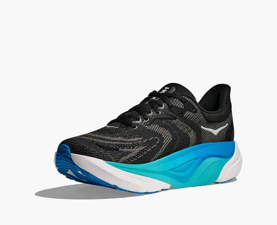 Maker Hoka Arahi 8 (Black/Skyward Blue) - Men's
