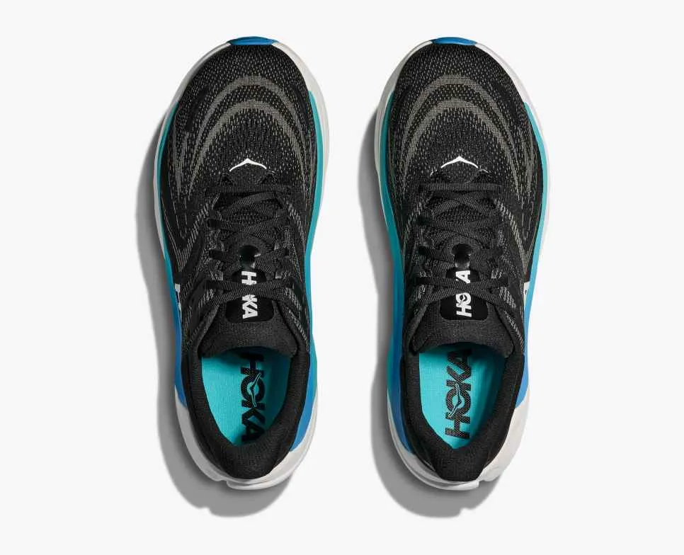Hoka Arahi 8 (Black/Skyward Blue) - Men's Does Room Sell Shoes