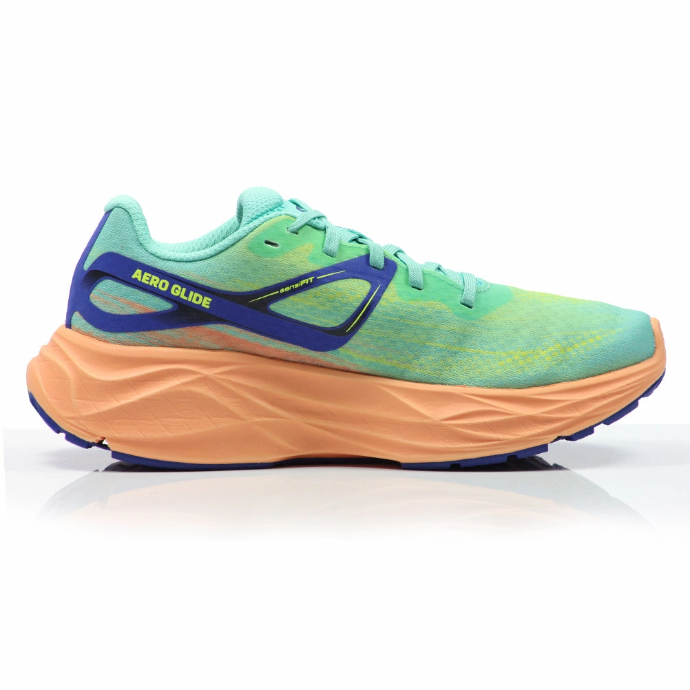 Salomon Aero Glide Women's Running Shoe - Cockatoo/Cantaloupe/Surf The Web Gel Nimbus 23 Running Shoes