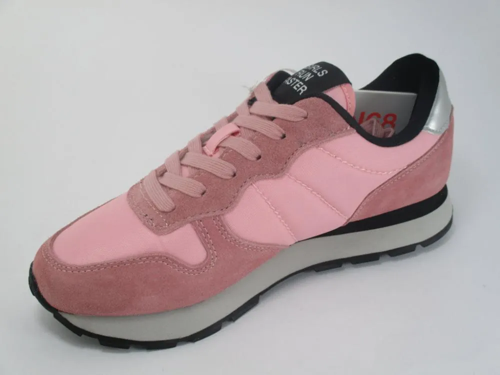Sun 68 sneakers da donna Ally Solid Nylon Z29201 04 rosa Sneakers Retro 9