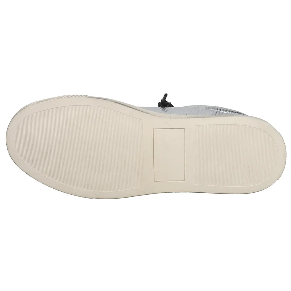 Slip Ons Slip On Slip On Sneakers Slip On Aimee Perforated Metallic Slip On Sneakers