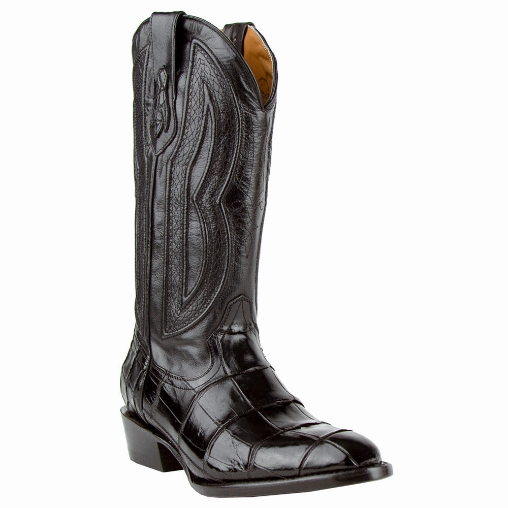 Stallion American Alligator Round Toe Cowboy Boots Cowboy Leather Boots