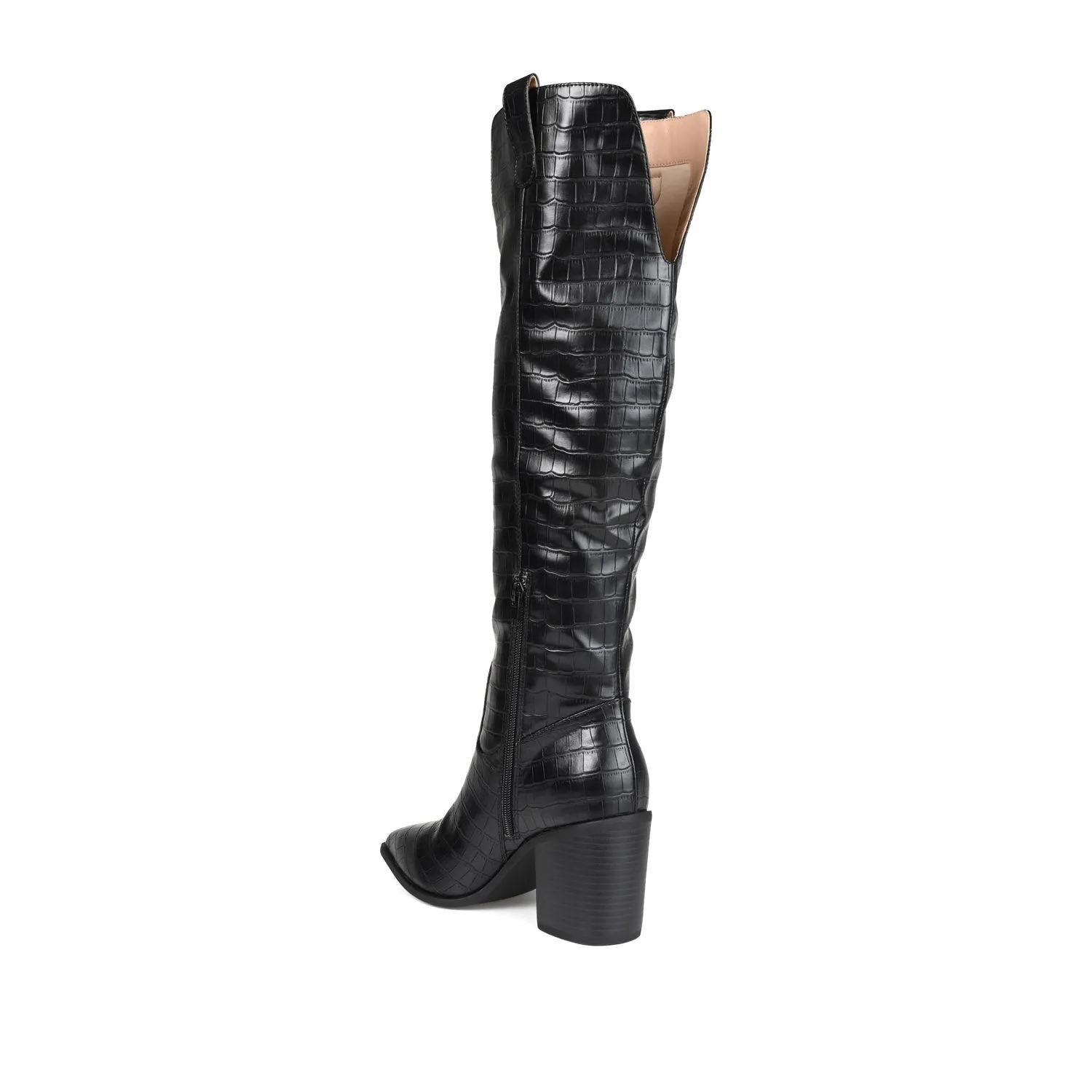THERESE COWGIRL BOOTS IN X-WIDE CALF Skin Boots
