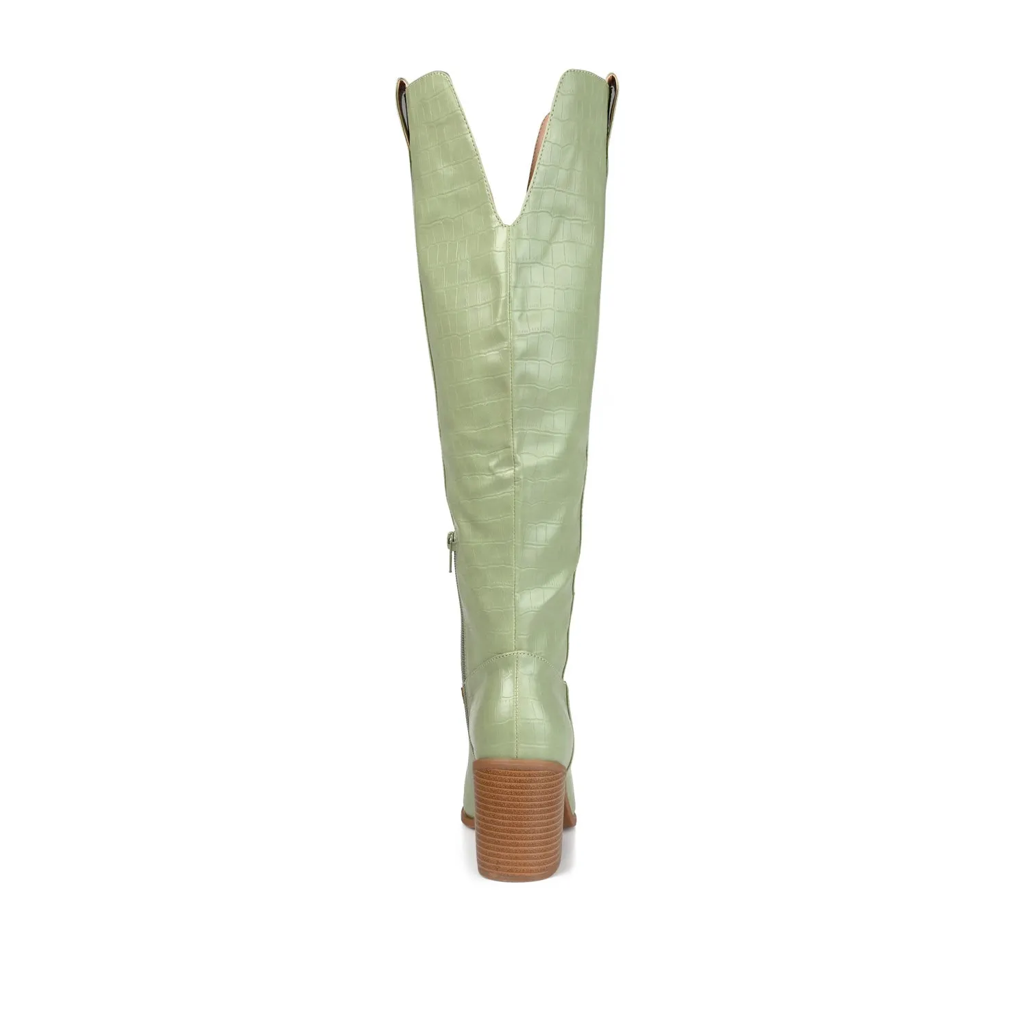 THERESE COWGIRL BOOTS IN X-WIDE CALF Steel Toe Rubber Work Boots