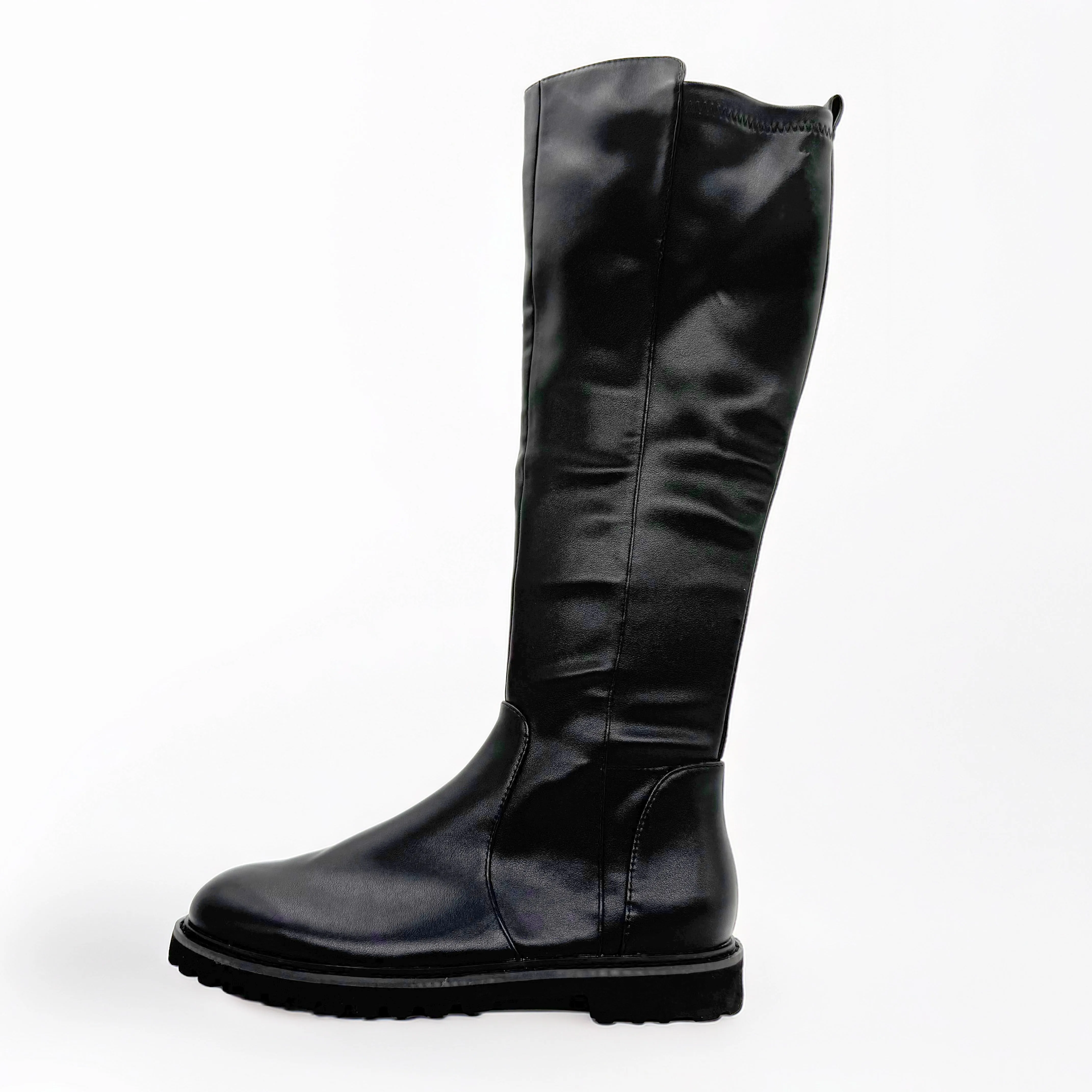 Sasha Leather Stretchboots Zero Drop Boots