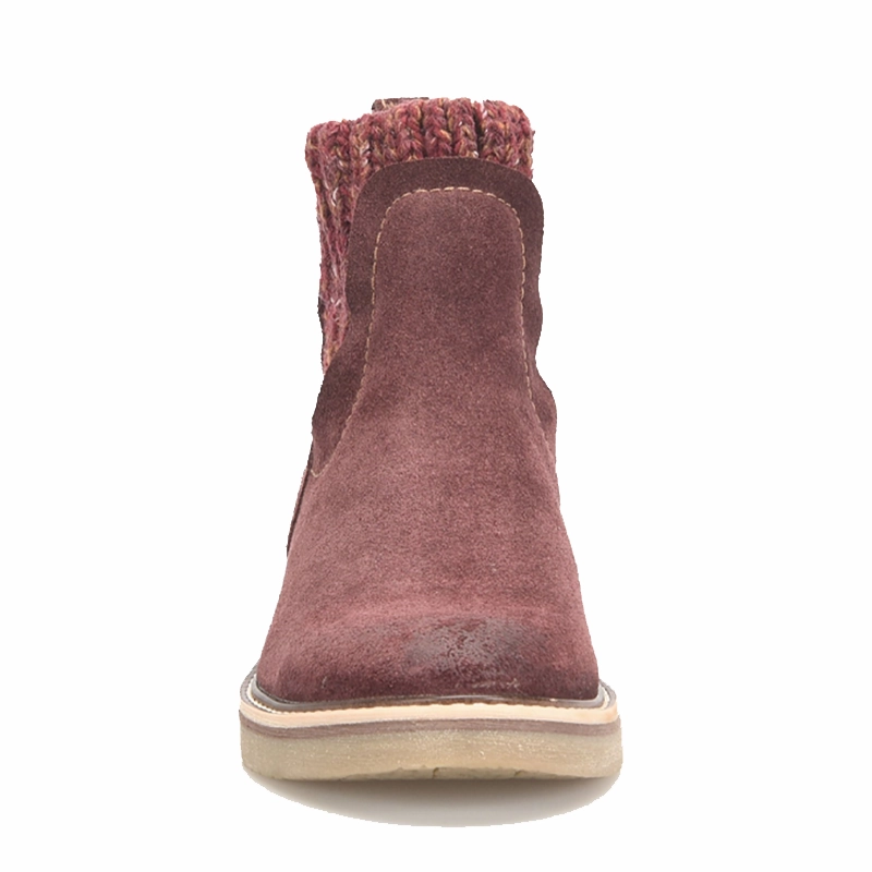Comfortiva Rawnie Boot in Mosto Red - Women's Cavallo Boots