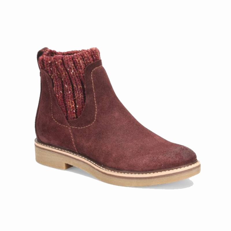 Comfortiva Rawnie Boot in Mosto Red - Women's Dog Winter Snow Boots