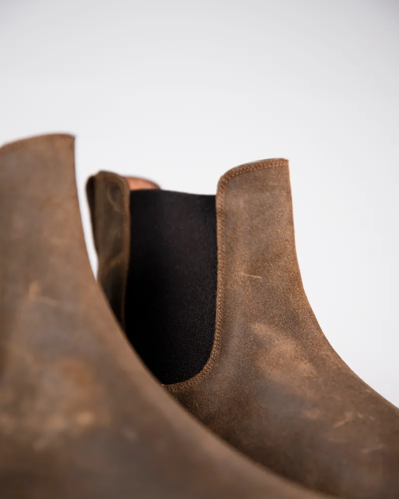 Mole Waxed Lightweight  Chelsea Boot Resole Boots
