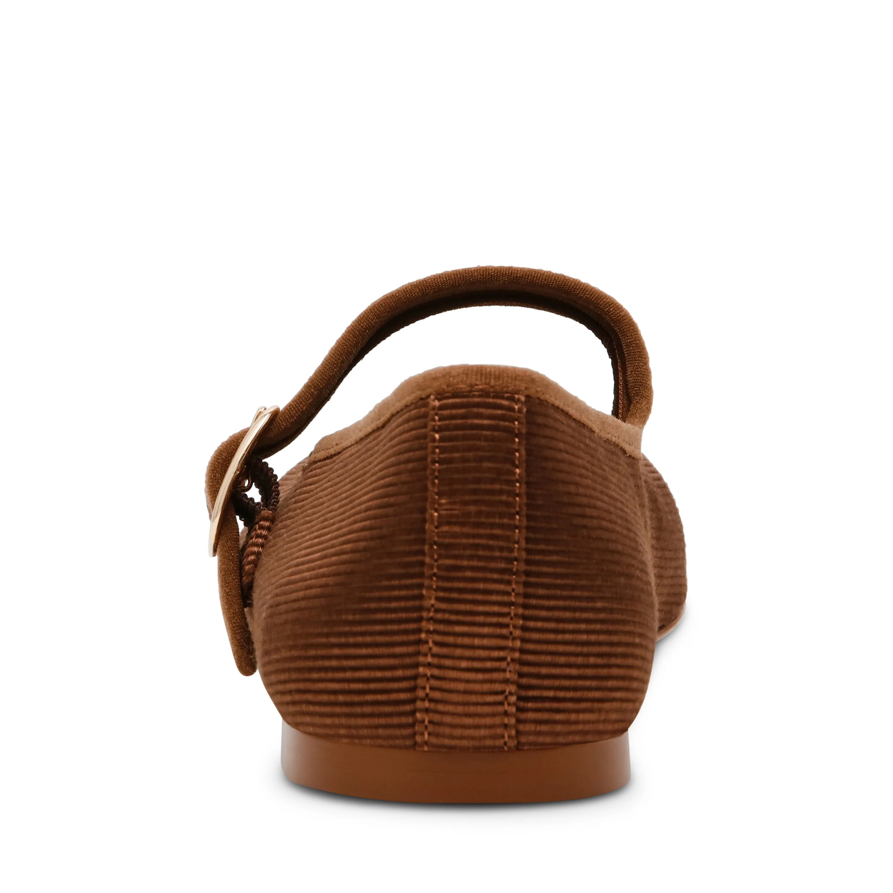 Cloud Shoes For Flat Feet Dory Flat Shoe BROWN SATIN