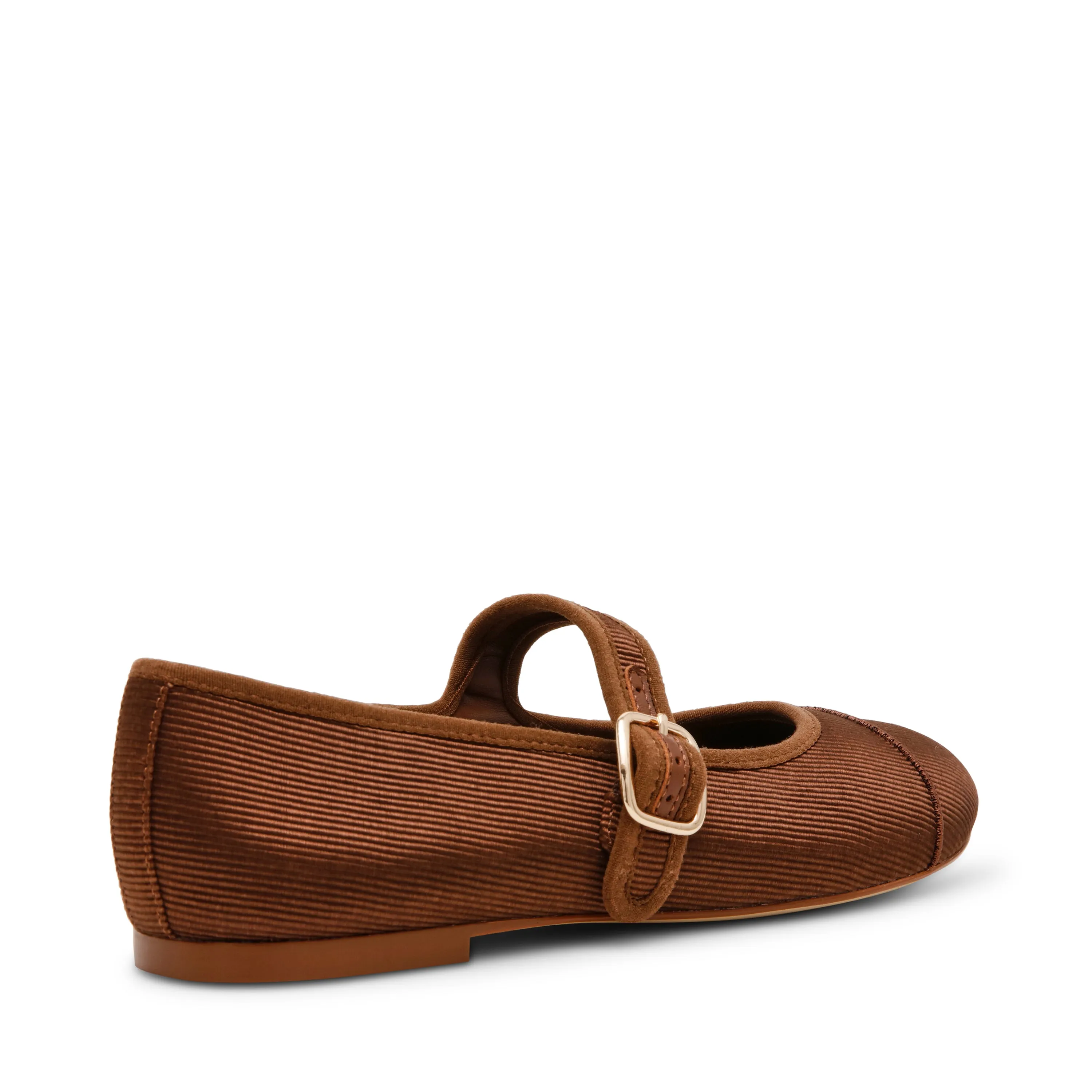 Lifting Flat Shoes Dory Flat Shoe BROWN SATIN