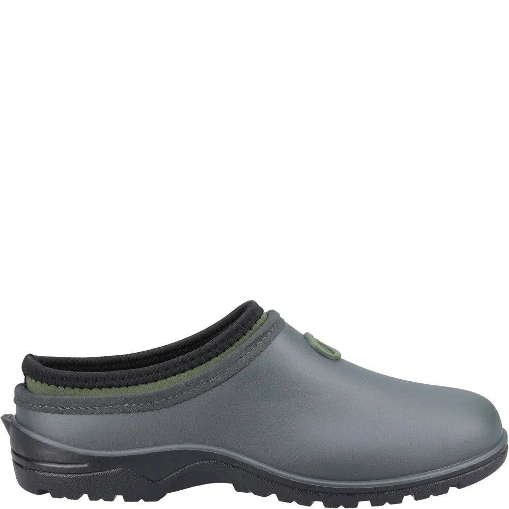 Black Leather Slip On Cotswold Greenhill Wellingtons