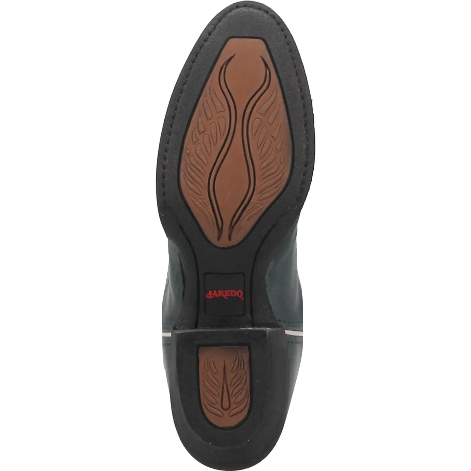 Laredo Ladies Billie Turquoise Round Toe Pull On Western Boots 51107 Guinea Boots Straps