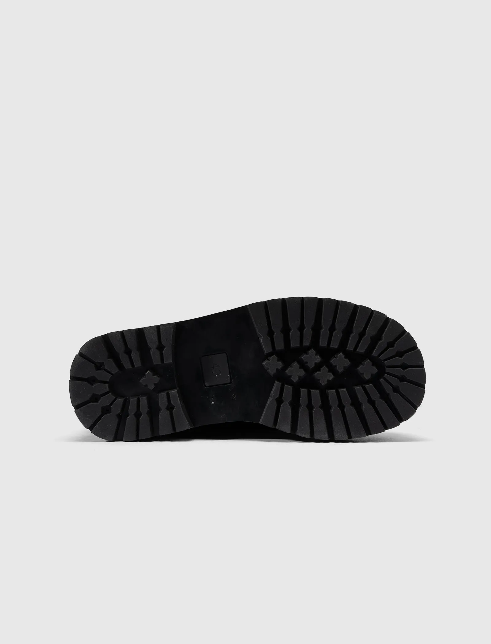 Male Platform Boots STRADA HIGH BLACK