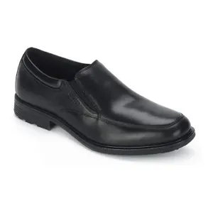 Rockport Men's Essential Details Slip-On - Black Gold Slip Sneakers