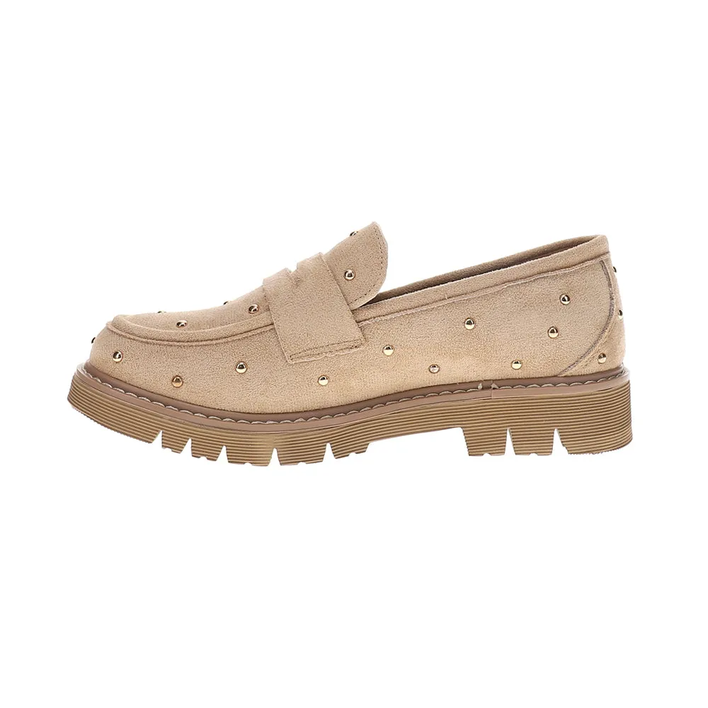 Rubinacci Loafers Stud Muffin Studded Slip On Loafers