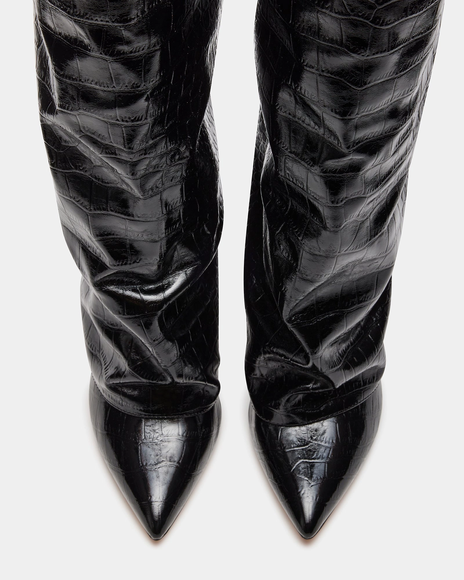 STUNTIN BLACK CROCODILE - SM REBOOTED These Boots Were Made For Walking