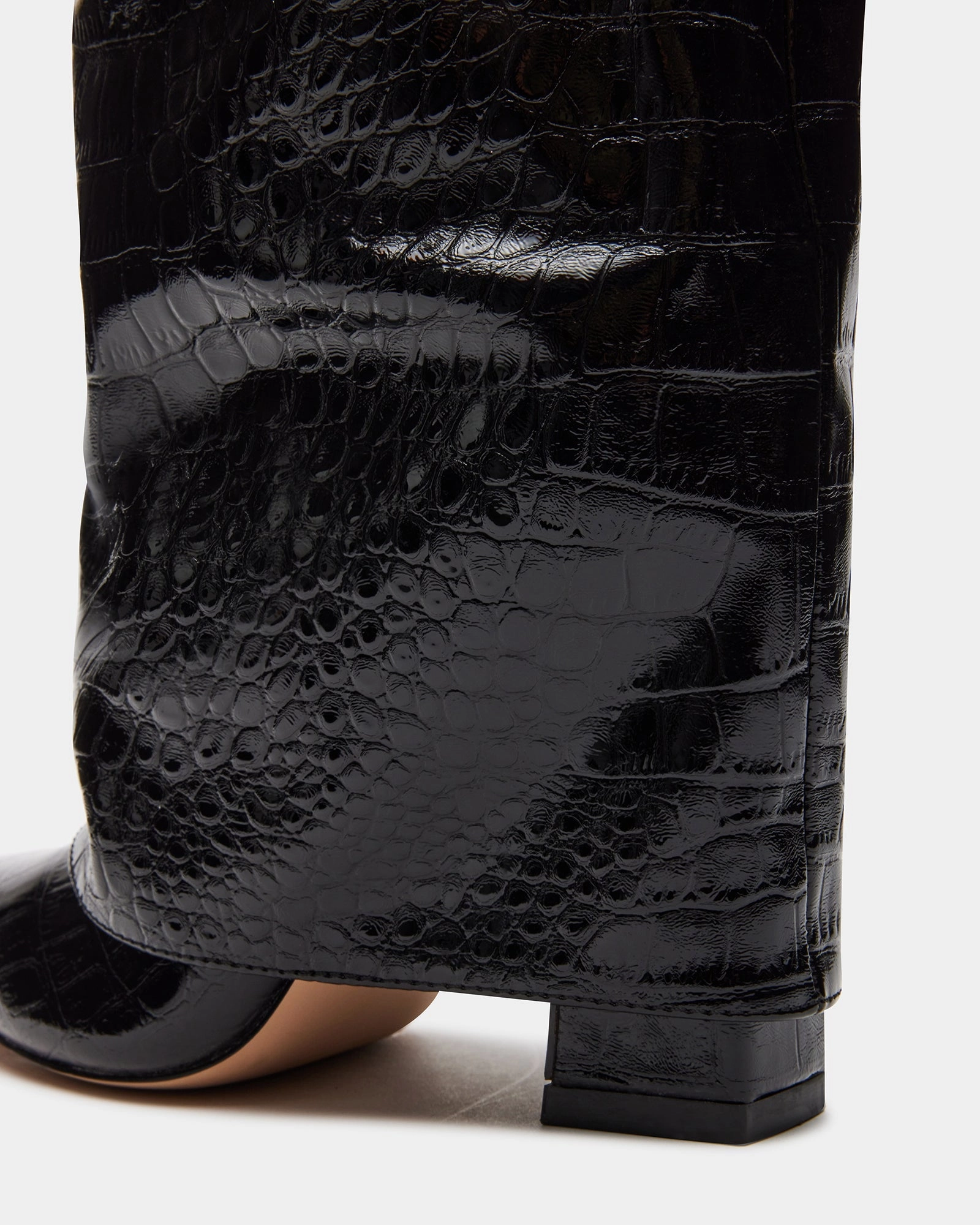 Thigh High Boots Uggs STUNTIN BLACK CROCODILE - SM REBOOTED