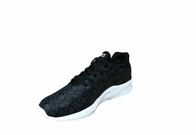 Asics scarpa sneakers da uomo Gel Kayano Trainer Evo H621N 9016 nero grigio scuro Crystal Sneakers