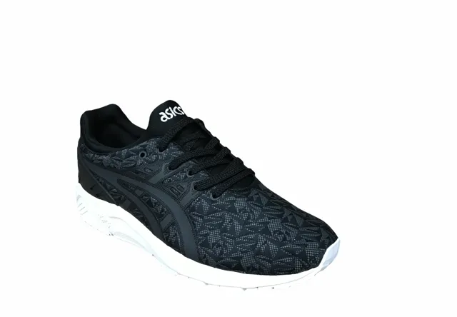 Asics scarpa sneakers da uomo Gel Kayano Trainer Evo H621N 9016 nero grigio scuro Dakota Johnson Sneakers