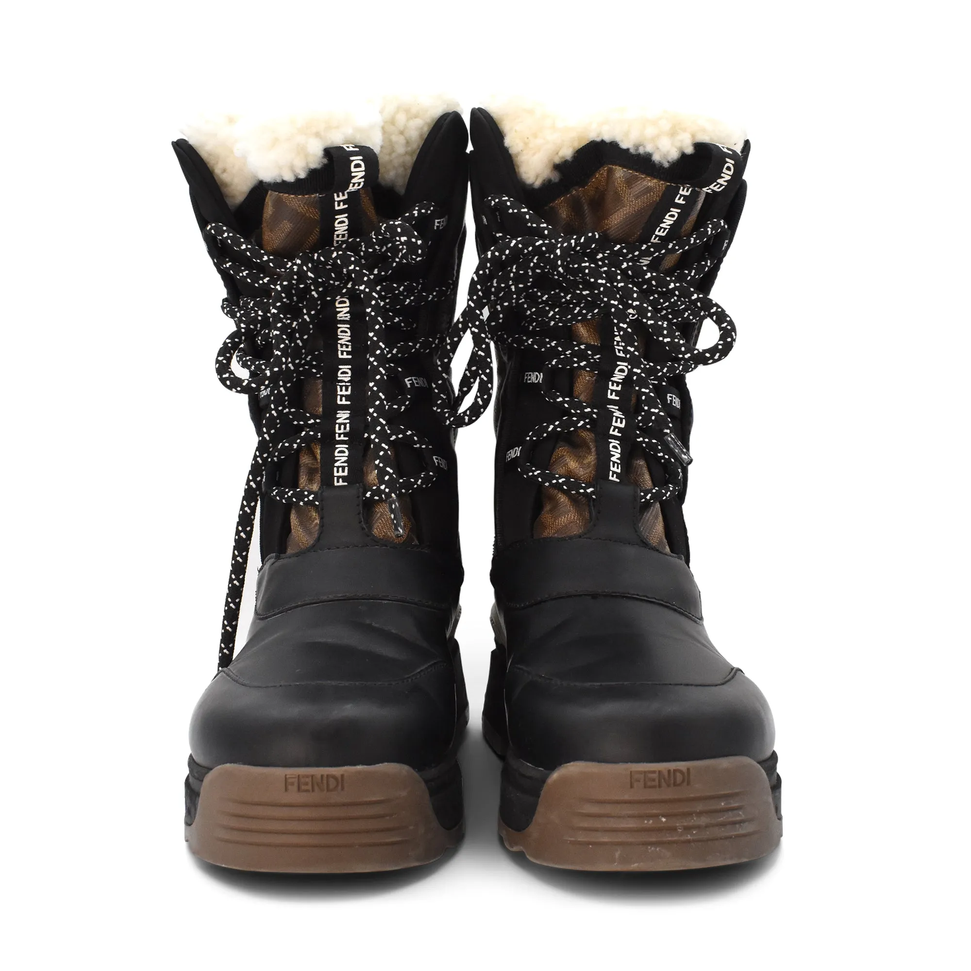 Fendi Zucca Snow Boots - Women's 37.5 Muck Boot Arctic Boots