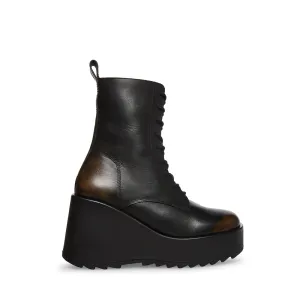 PROMISE BLACK DISTRESSED - SM REBOOTED Best Western Style Work Boots