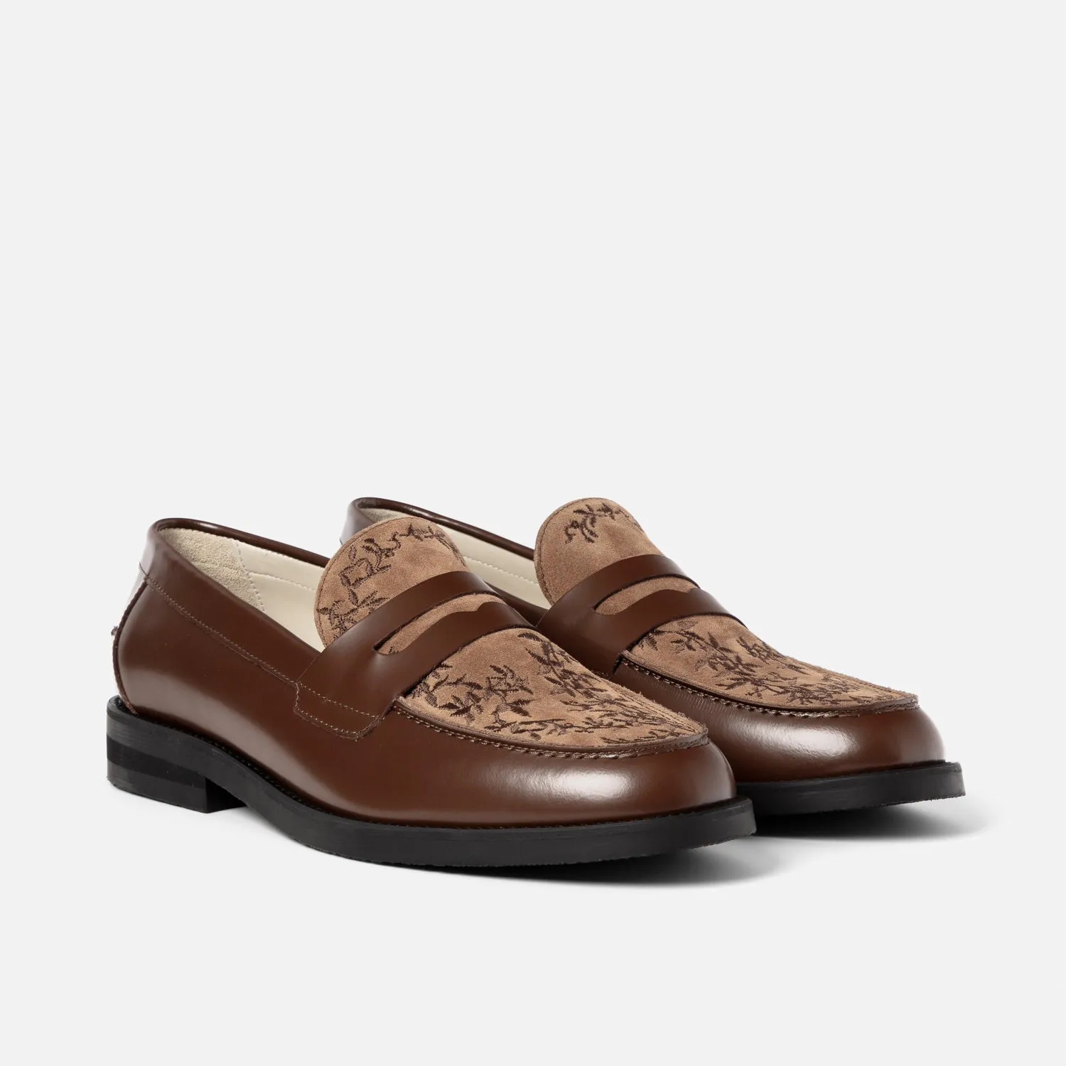 Wilde Chestnut Vine Penny Loafer - Men's Bargain Boots