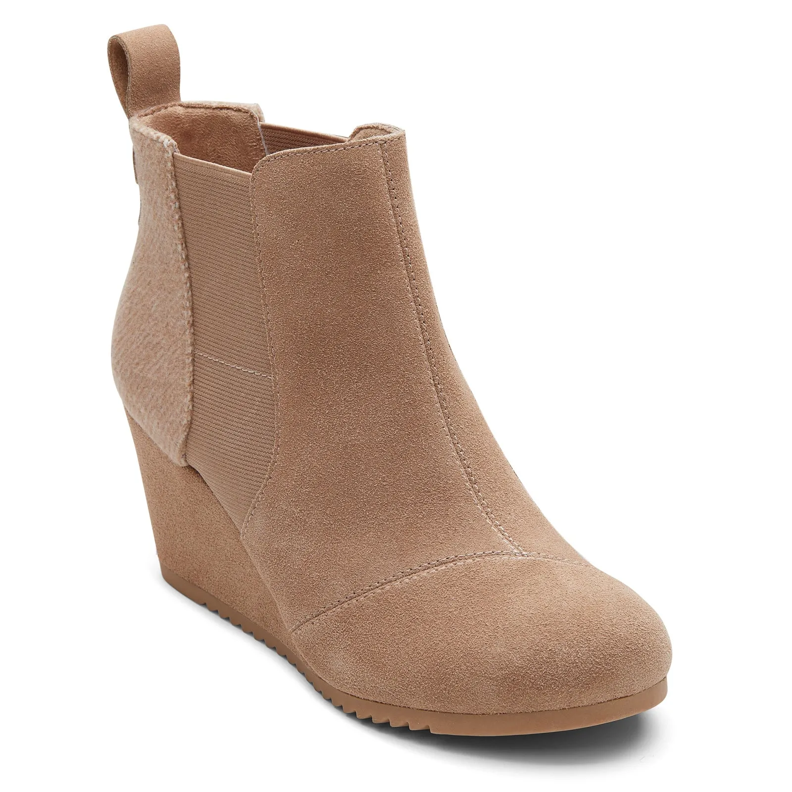 Women's Toms, Emery Boot Tie Up Suade Boots