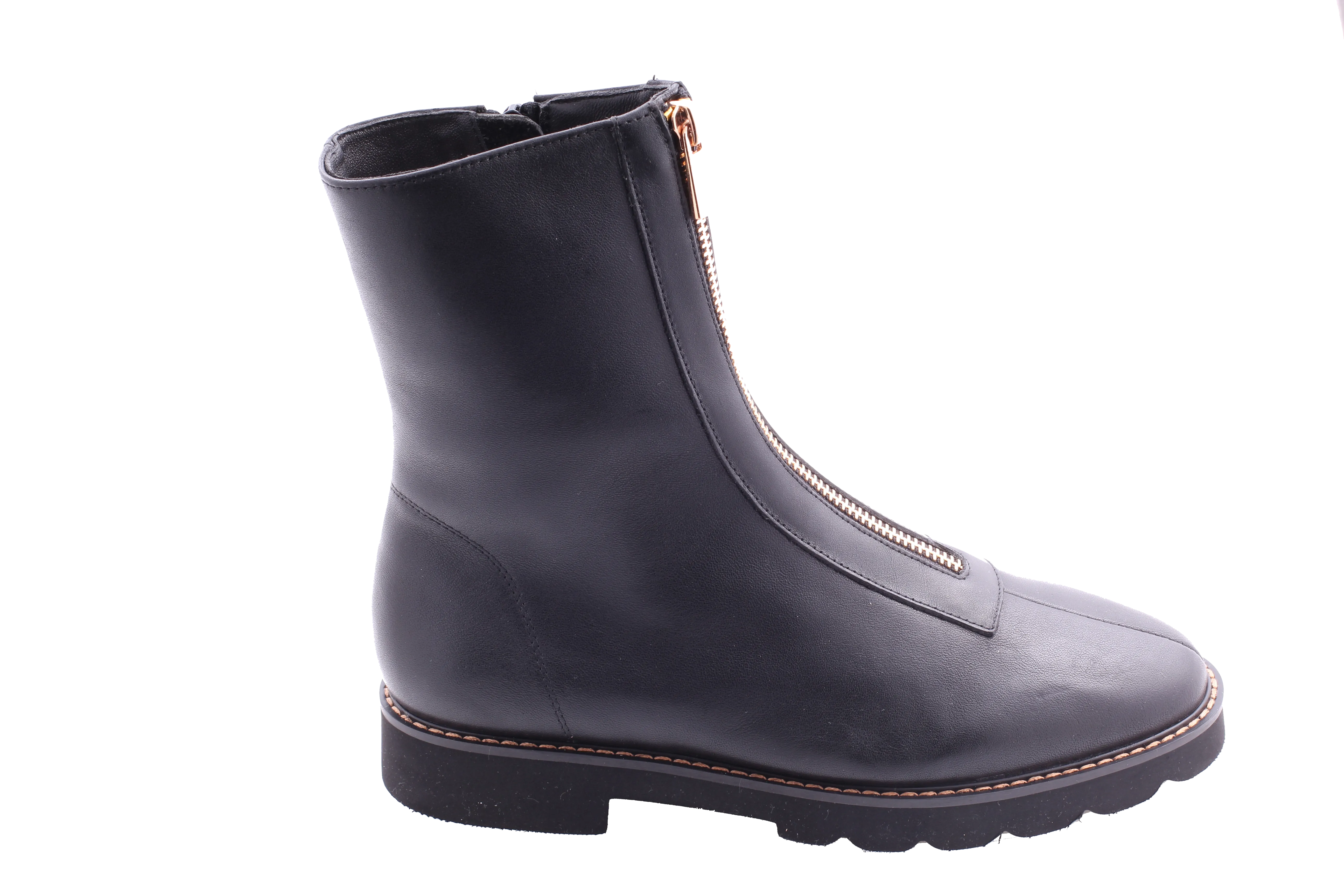 Allora Zenith Lug Wedge Heel Boots
