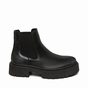 Kiltie Boots Glennis Bootie BLACK LEATHER