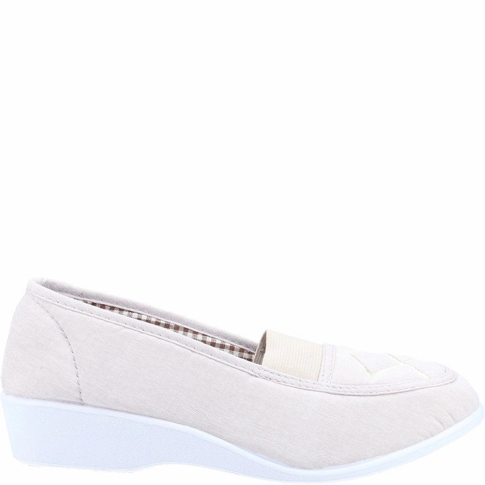 Faux Fur Slip On Sneakers Mirak Malt Slip on Canvas Shoe