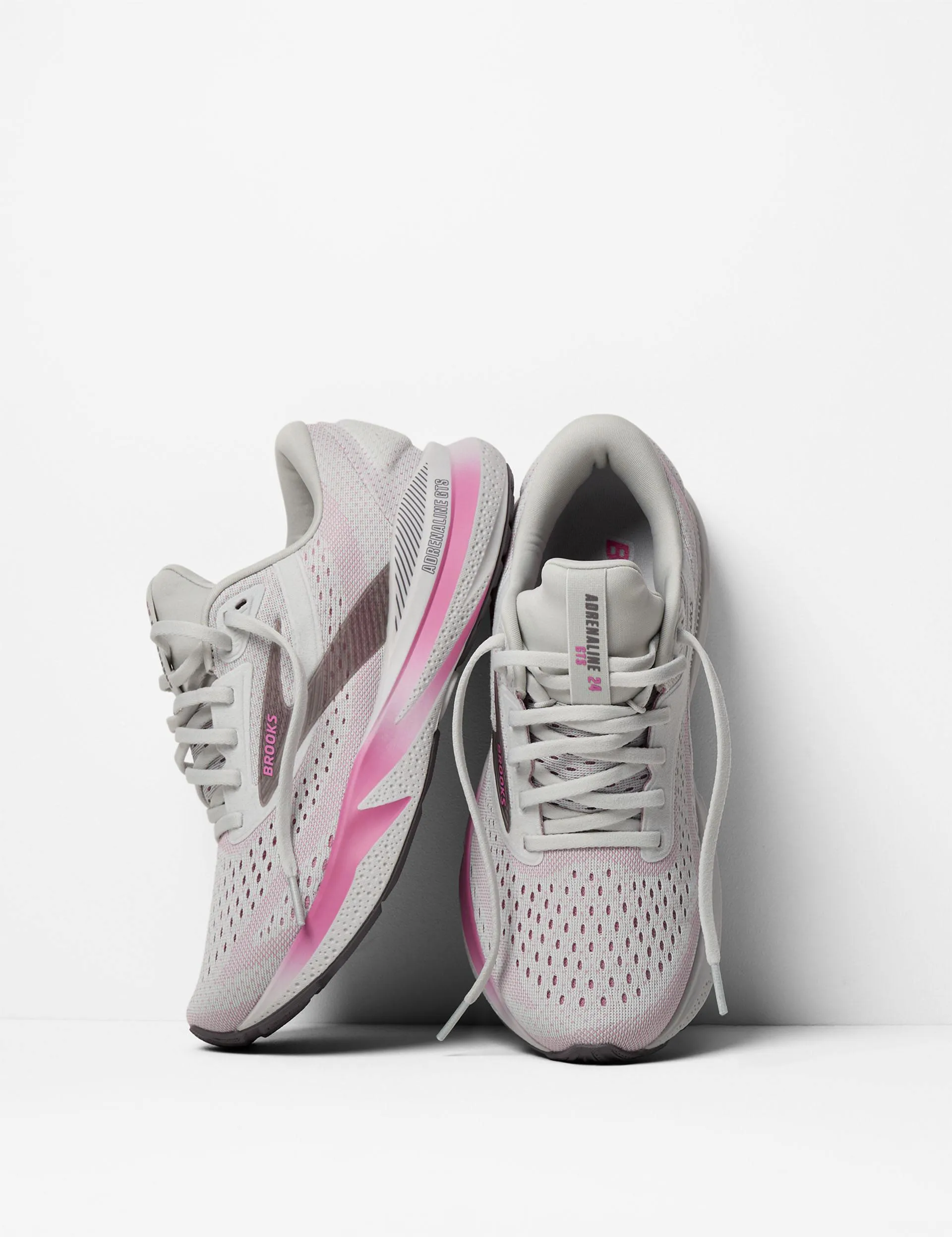 Puma Radiate Mid Training Shoes Adrenaline GTS 24 - Oyster/Excalibur/Pink