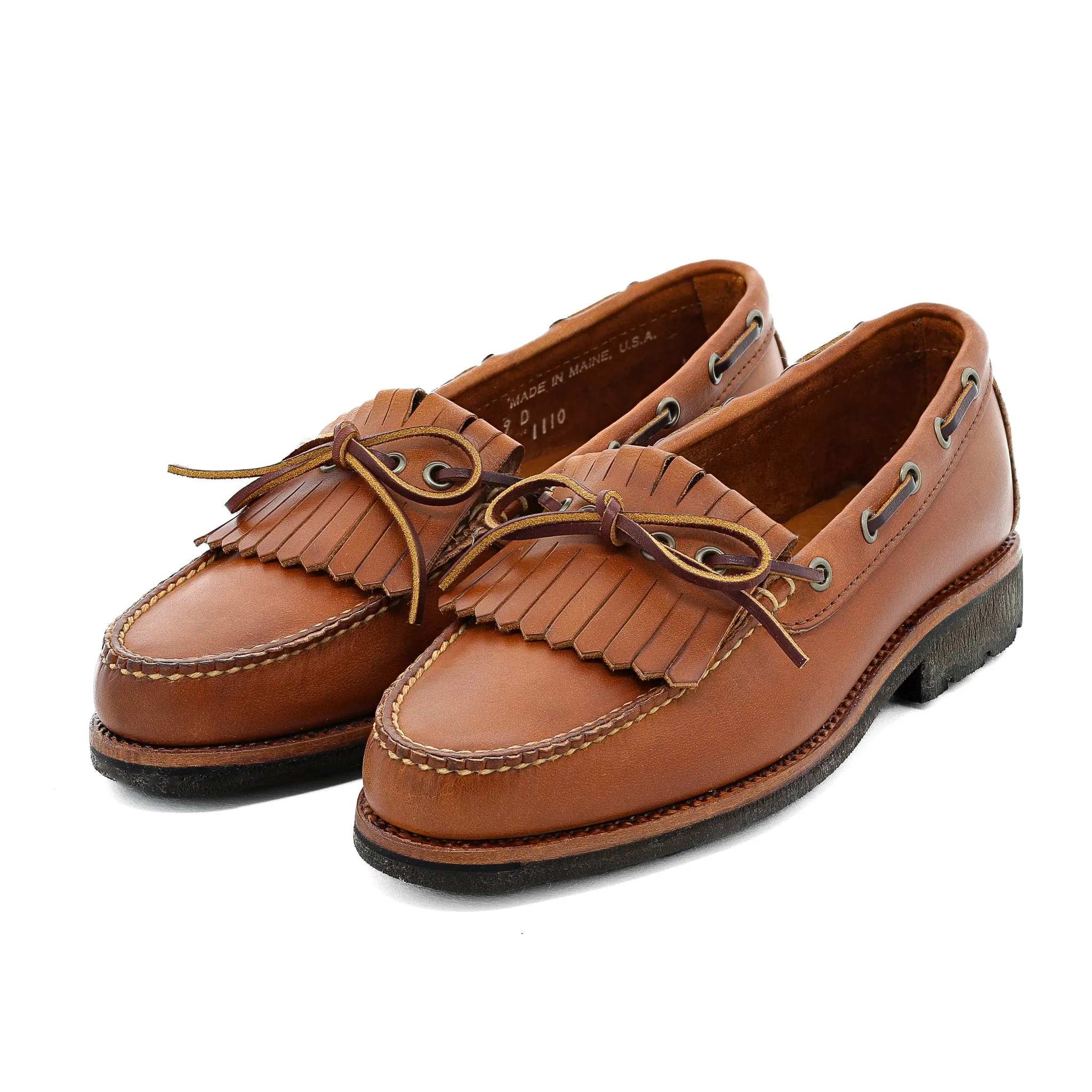 Tassled Loafers Kiltie Loafer - Tan Bulldog