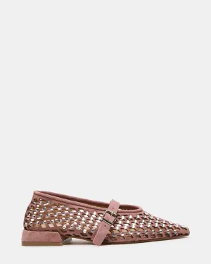 NICO BLUSH SUEDE Ladies Soft Leather Loafers