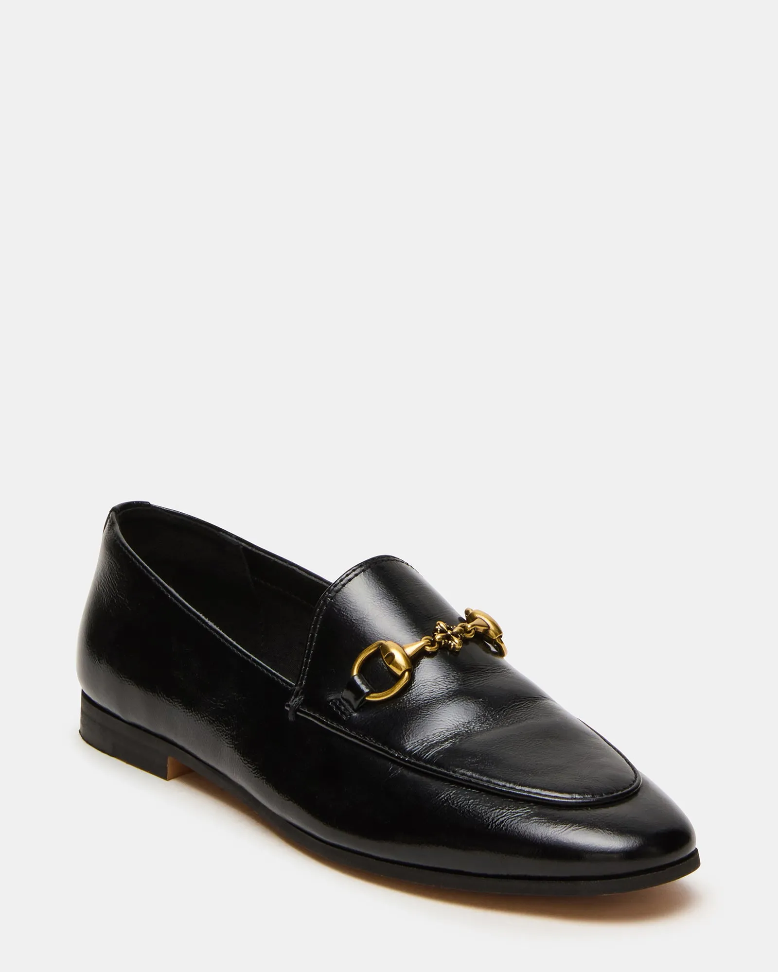 GRAFTON BLACK LEATHER Loafers Used