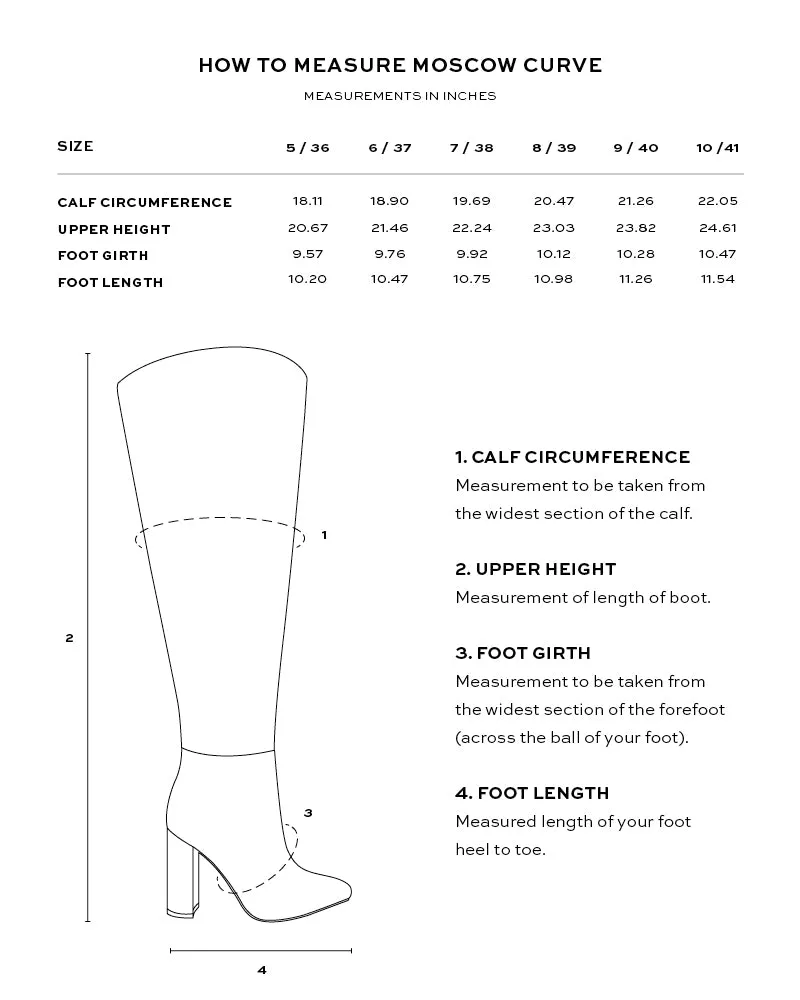 Warmest Boots For Winter MOSCOW CURVE - BLACK SUEDE