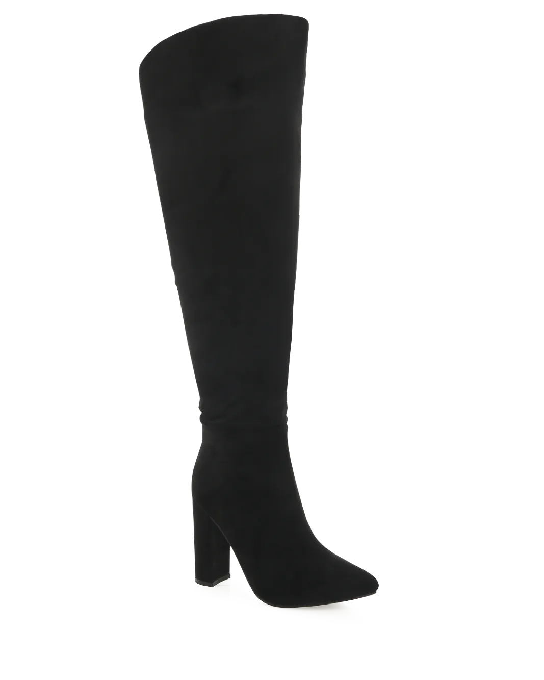 MOSCOW CURVE - BLACK SUEDE Chelsea Cowboy Boots